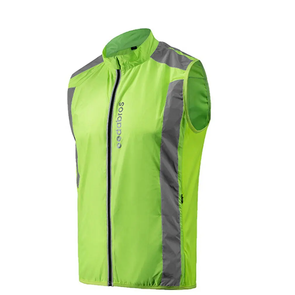 Safety Cycling Vest Running Walking Sports Windbreaker Wind Vest