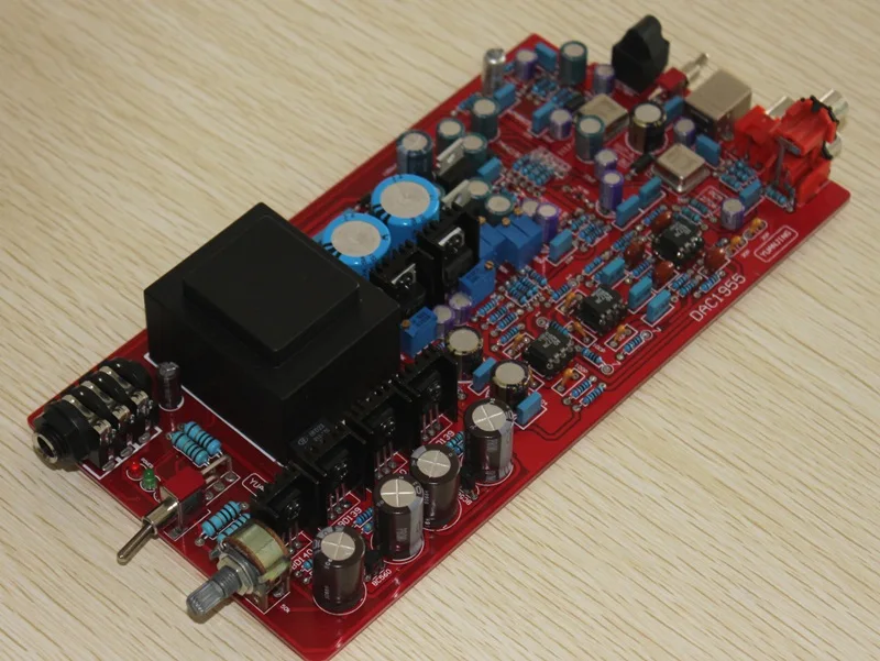 AD1955+WM8805+PCM2706 Fiber Coaxial USB DAC Decoder Headset-in DAC from ...