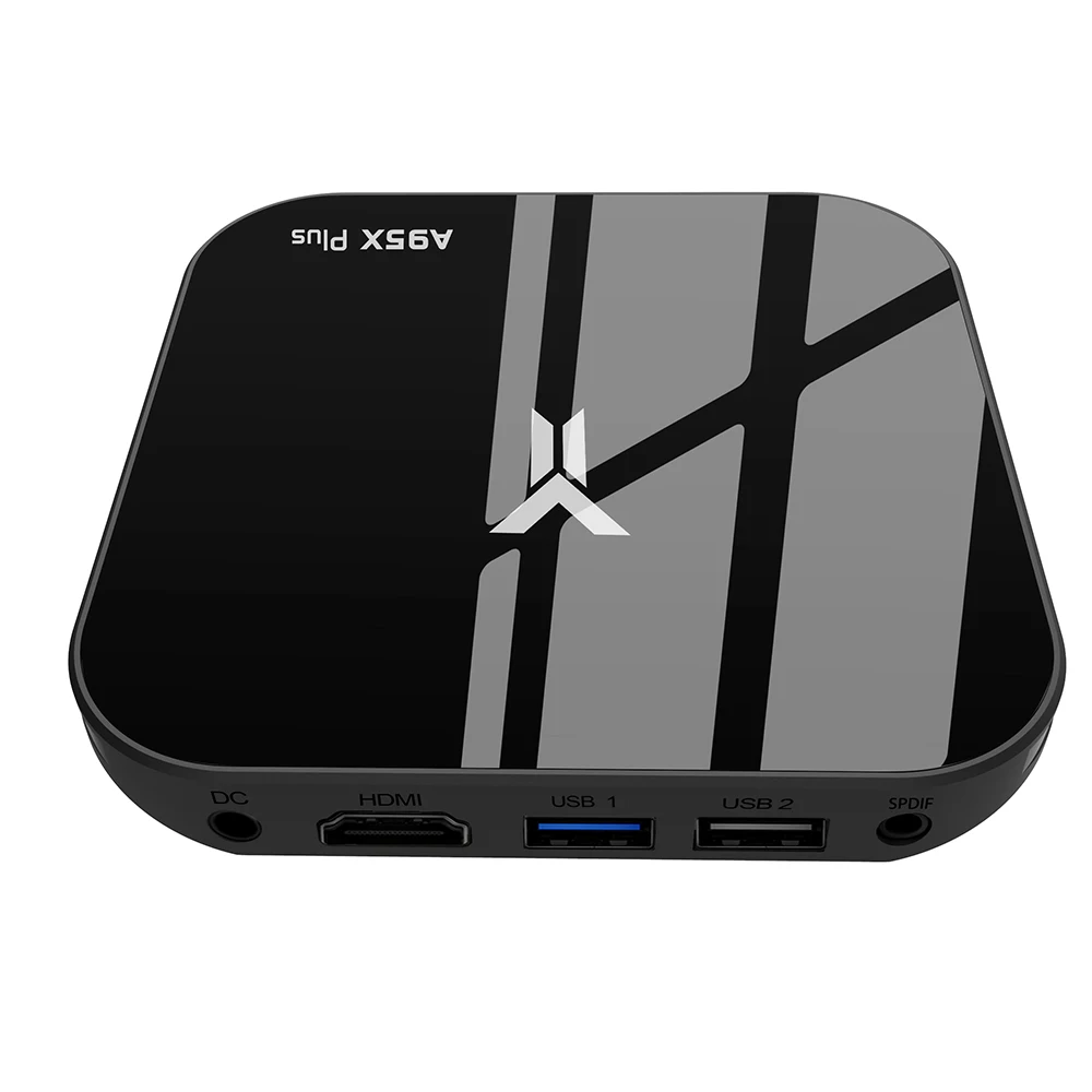

A95X Plus TV Box Android 8.1 Amlogic S905 Y2 4GB DDR4 32GB ROM 2.4G /5G WiFi USB3.0 BT4.2 Support 4K H.265 Smart Media Player