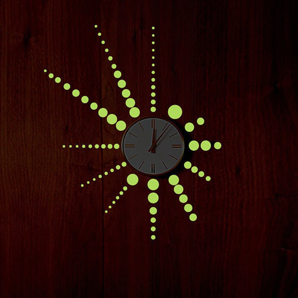 

Luminous Circles Wall Stickers Glowing Round Dots Stickers for Kids Room Ceiling DIY Decor