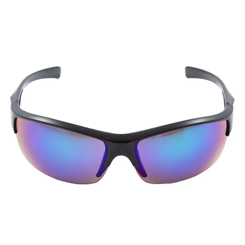 DPOIS модные спортивные солнцезащитные очки с супер легкой рамкой для мужчин и женщин идеально подходят для бейсбола вождения велоспорта рыбалки - Цвет: Black