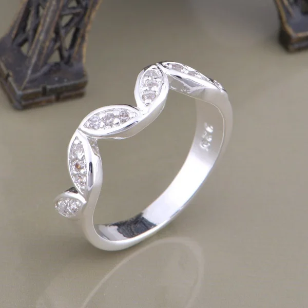 

wholesale High quality silver Fashion jewelry rings WR-866