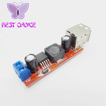 

10PCS New Arrival DC 6V-40V To 5V 3A Double USB Charge DC-DC Step-down Converter Module High Quality Hot Selling