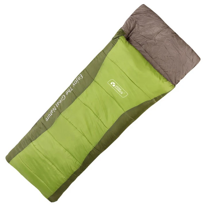 

envelope sleeping bag Sleeper 300 outdoor camping equipment hooded warm sleeping bag can fight each other