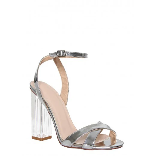 

Sandalias Mujer Women Sandals Transparent Square Heels Fashion Ladies Party Shoes Sexy Zapatillas Mujer Sandalias Zapatos