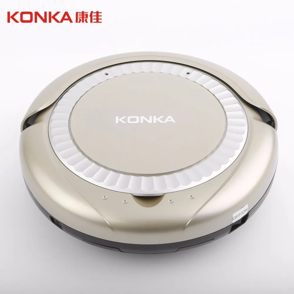 

KONKA Intelligent Sweeping Robot Ultra-thin Household Cleaning Tools Mopping Sweeping Sunction 3In1 Functions Cleaner Sweeper