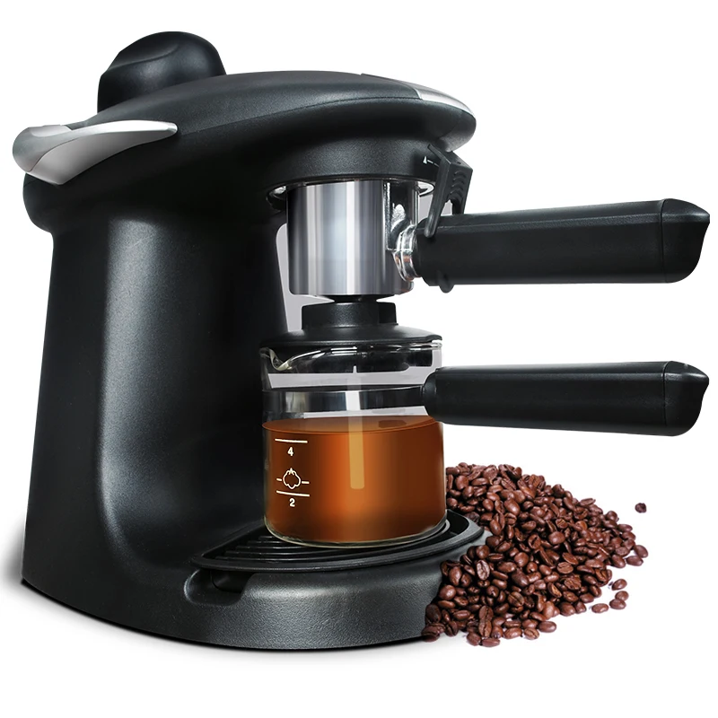 

TSK-1822A 5bar Italian Thermostat Coffee Machine Fully Semi-automatic Small Steam Drip Coffee Machine