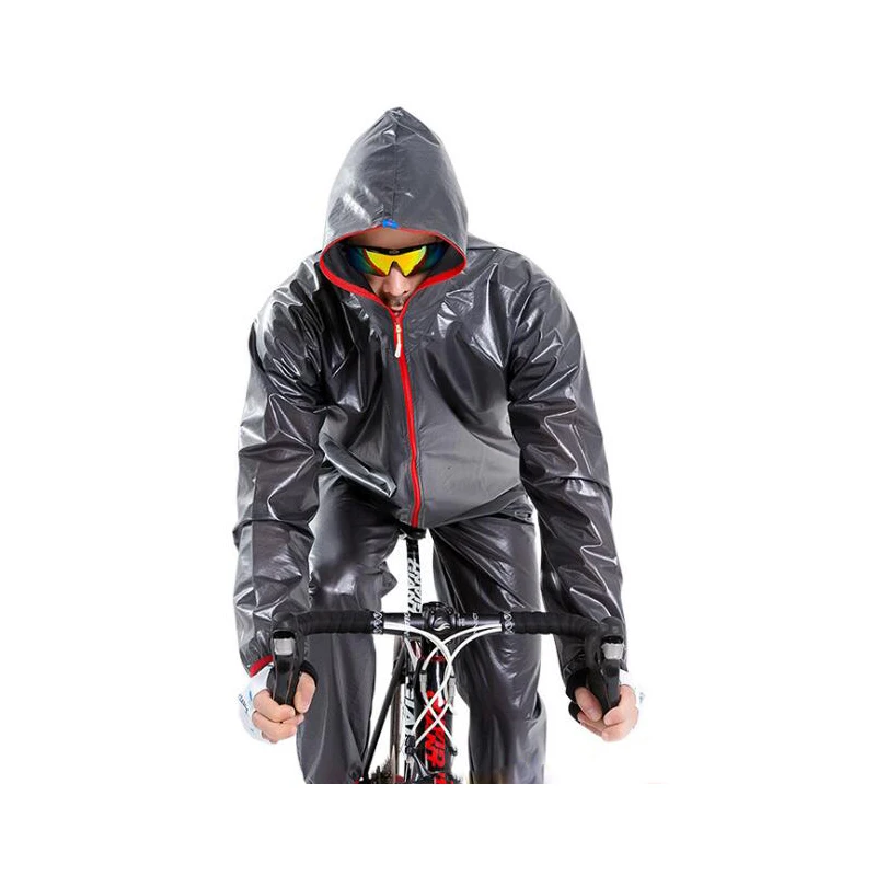 الدراجات معطف واق من المطر سريعة الجافة للماء دراجة سترة الرجال النساء MTB الطريق الجبلية TPU الدراجة معاطف المطر الدراجات المعطف الملابس
