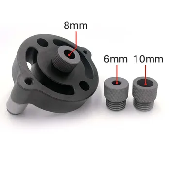 

6/8/10mm Self-centering Dowel Jig Wood Panel Puncher Hole Locator Beech Central Holing Position Measuring Drilling Woodworking