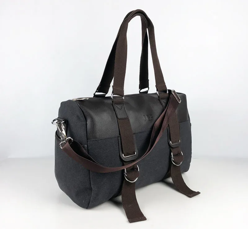 Wellvo Повседневная парусиновая сумка для путешествий, Мужская большая Лоскутная спортивная сумка, модная сумка через плечо, сумки для путешествий, сумки для багажа, bolsa XA134WC