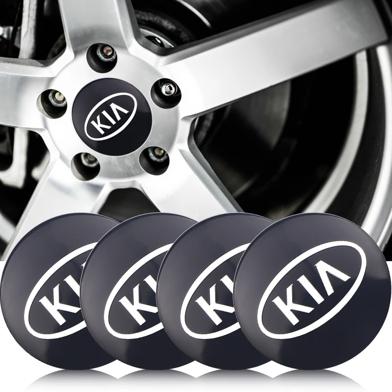 4 шт. автомобиля 56 мм наклейки колеса Центр Колпачки для KIA Cerato Sportage R K2 K3 K5 Sorento Sportage R Rio Soul аксессуары