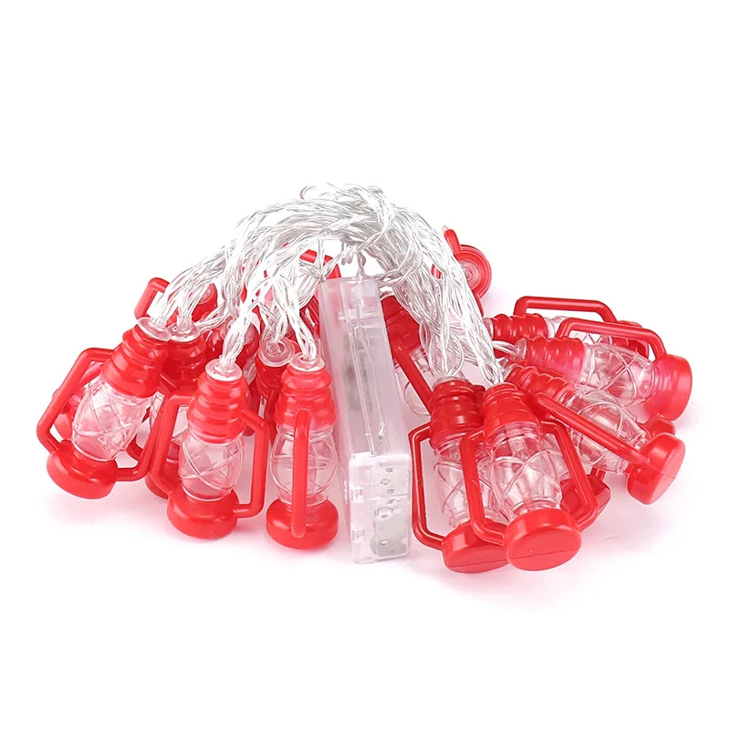 SVELTA 20Bulbs Retro Garland LED Lantern String Lights Gerlyanda Battery Powered Fairy Lights Holiday Party Outdoor Decoration SVELTA 20Bulbs Retro Garland LED Lantern String Lights Gerlyanda Battery Powered Fairy Lights Holiday Party Outdoor Decoration
