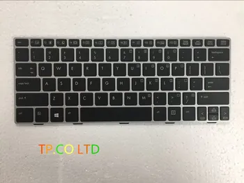 

New US Keyboard Laptop For HP EliteBook 810 G1 810 G2 810 G3 SILVER FRAME BLACK Backlit