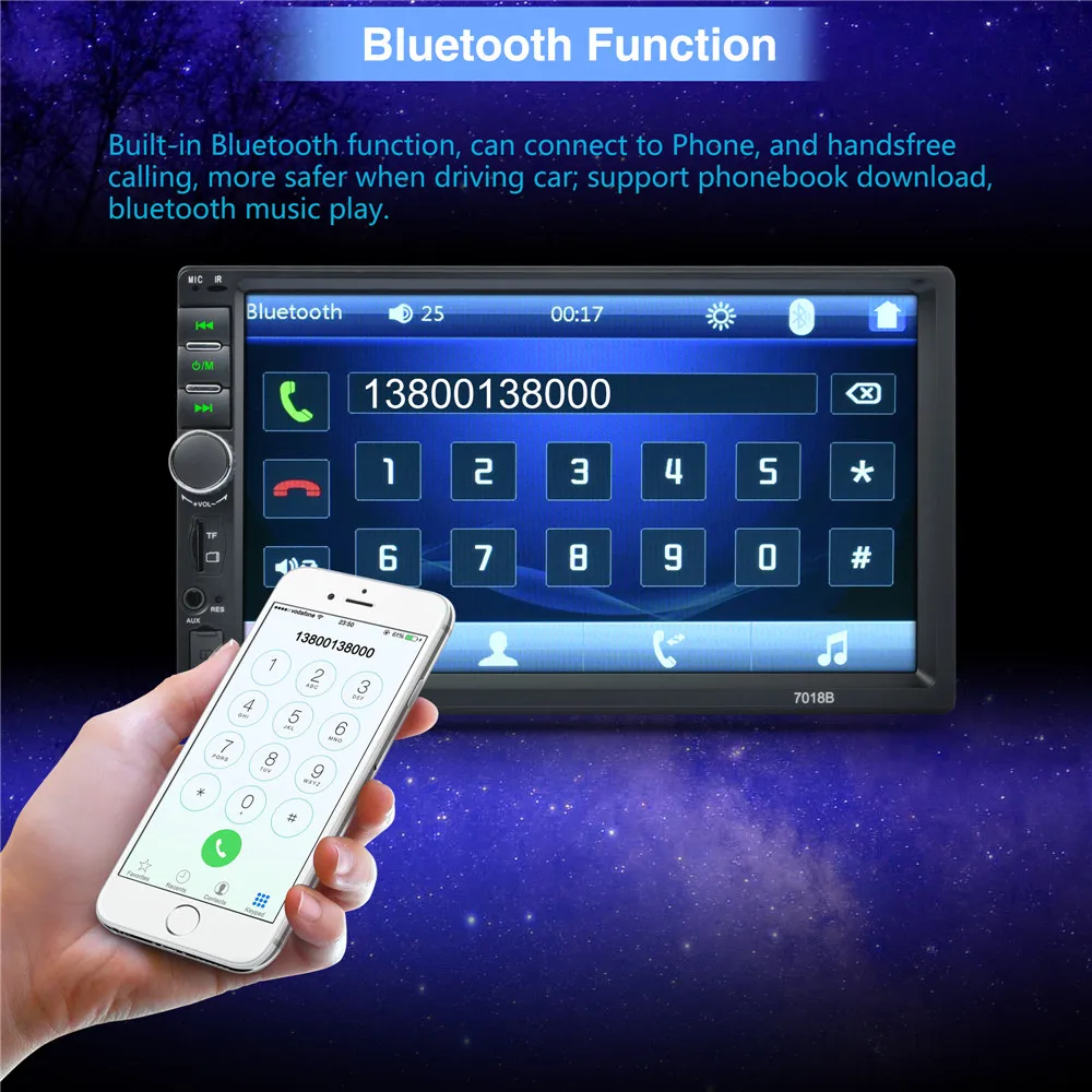 Автомобильный радиоприемник MP5 плеер с Bluetooth и USB камерой на выбор для Ford Focus bmw