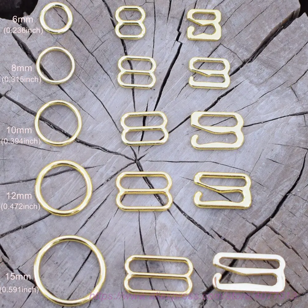metal bra rings hooks and sliders-0687-1