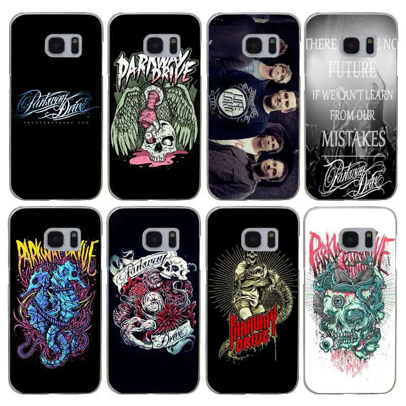 H184 Parkway Drive Прозрачный жесткий чехол для Samsung Galaxy S Note 3 4 5 6 7 8 9 Edge Plus |