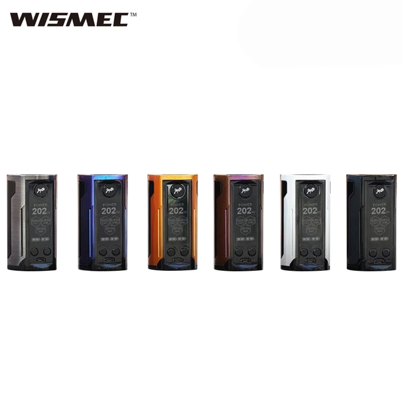 Wismec рел RX GEN3 двойной 230 Вт бокс мод для электронных сигарет Vape подходит RDA RTA RDTA Tank Wake испаритель