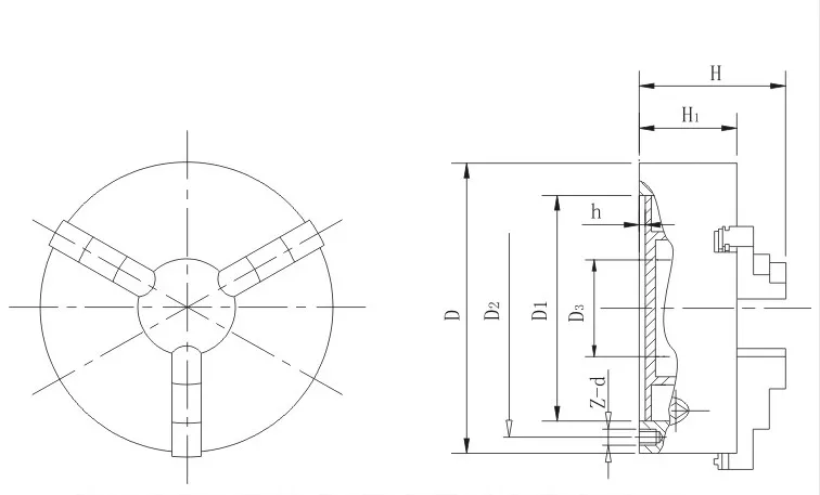 Токарный патрон пневматический фото - DelaDom.ru