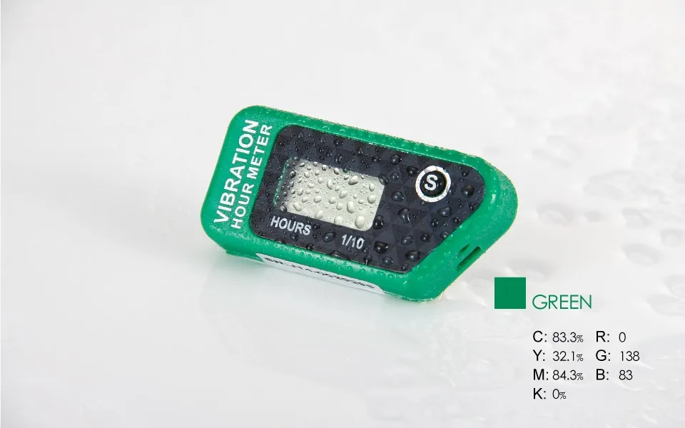 Medidor de Hora de Vibração Lcd sem Fio para Trator de Empilhadeira Atacado Resettable Marinha Fazenda Gerador Atv Utv Motocross Rl-hm016b 22 Instrumentos