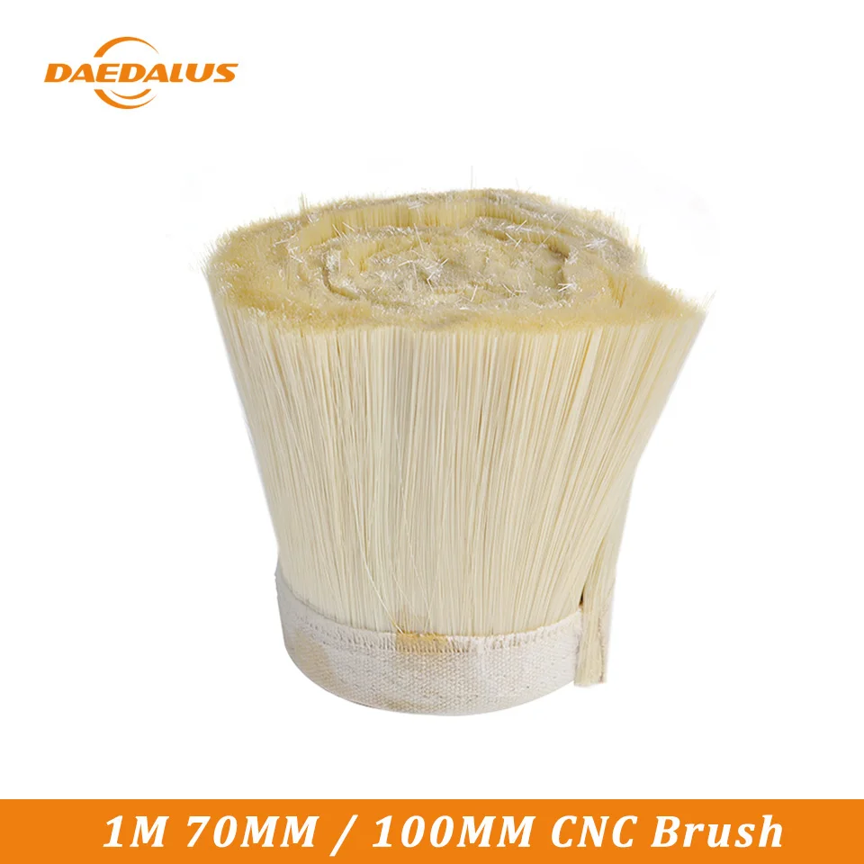 

Daedalus 1M x 70MM 100MM Brush Vacuum Cleaner Engraving Machine Dust Cover For CNC Router For Spindle Motor Milling Machine