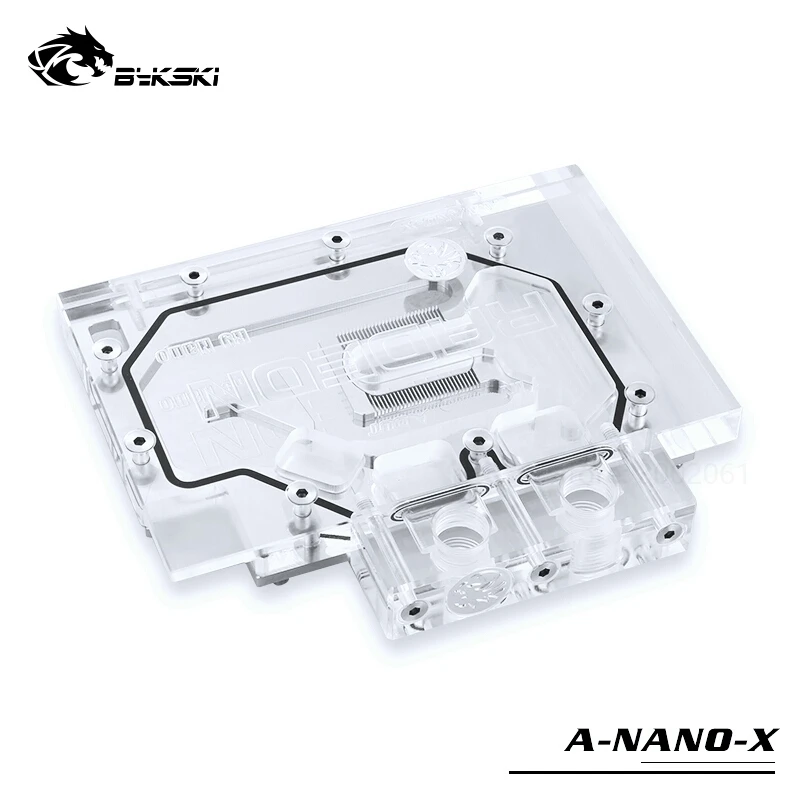 Low Price  Bykski Water Block use for AMD RADEON R9 Nano Public Version Radiator Full Cover Graphics Card Copp