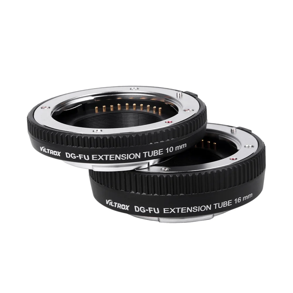 VILTROX DG-FU Auto focus AF Metal Macro Extension Tube Ring Lens