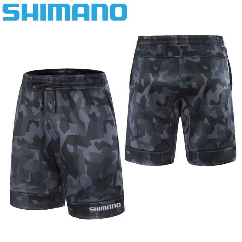 

2018 Man Summer SHIMANOO Fishing Trousers Camouflage Outdoor Short Pants Breathable Fishing Shorts Quick drying Sports Britches