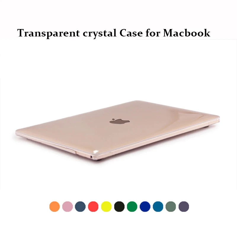 Кристально чистый жесткий чехол для нового Macbook Pro 13 15 дюймов с сенсорной панелью