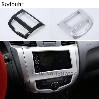 

Car Middle Console Temperature Air-condition Volume Navigation GPS Button Switch Trim Frame For Nissan Terra 2018 2019 2020