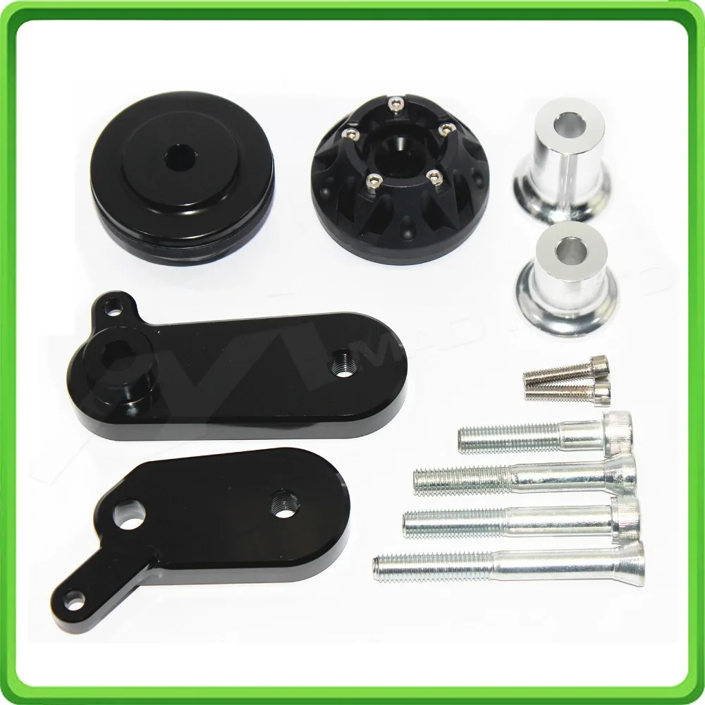 CNC Motorcycle Falling Protection Cover Slider Frame Sliders Protector Crash Guard For KAWASAKI NINJA ZX6R 2009 2010 2011 (36)
