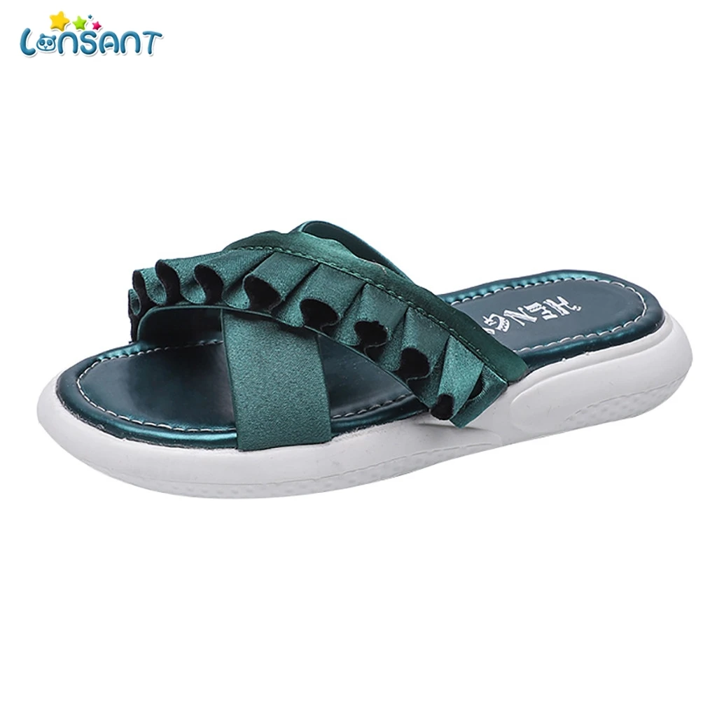 

LONSANT Baby Girls Shoes Pu Leather Fashion Children Boys Girls Summer Leather Slipper Casual Sandals Shoes Girls Sandals Summer