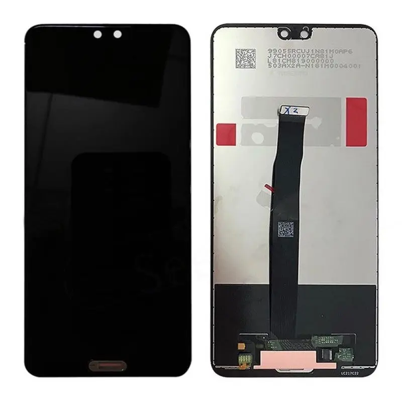 ЖК-дисплей Huawei P20 дигитайзер сенсорного экрана в сборе EML L29 L22 L09 AL00 для с рамкой