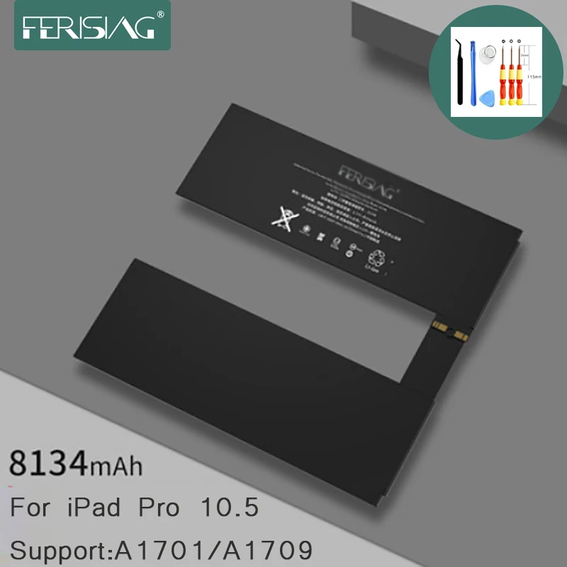 FERISING для Apple iPad Pro 10,5 планшеты батарея A1709 A1798 A1852 замена высокое ёмкость Bateria+ Инструменты