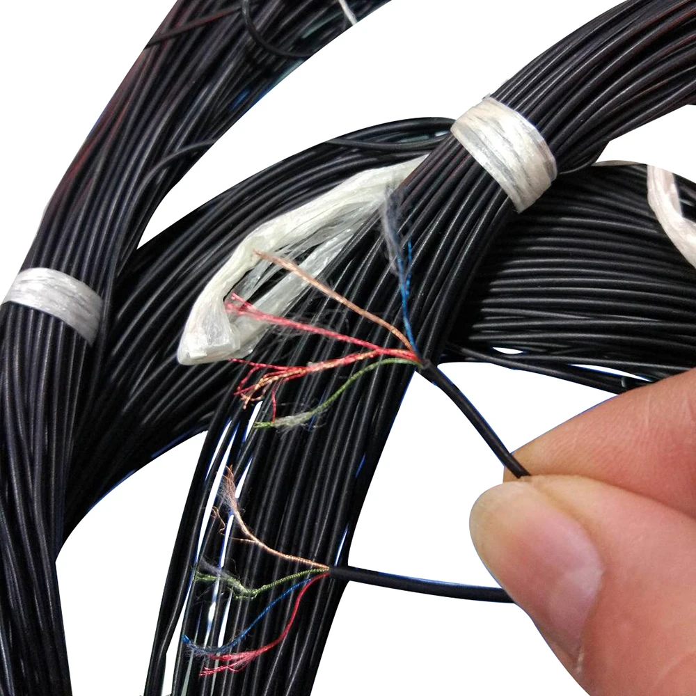 

3 4core headphone wire Ultra-soft fine lacquered insulated copper wire multi-core earphone horn weak battery LED lamp power cord