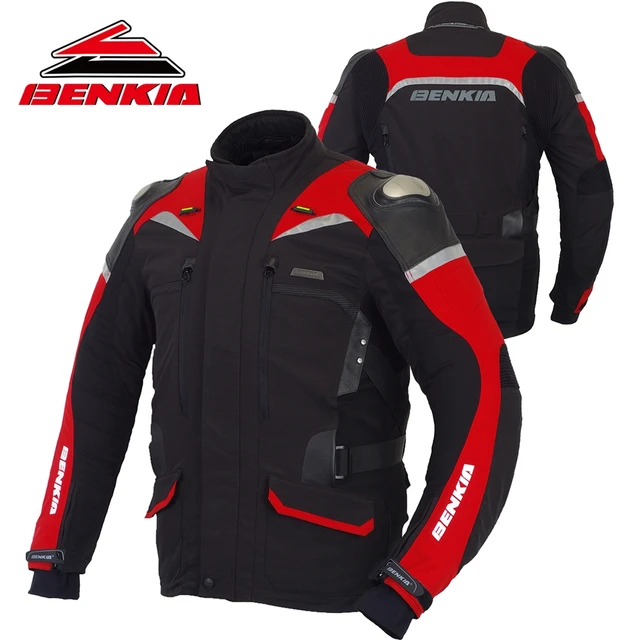 Veste Réfléchissant D'hiver Moto Benkia Hommes Racing 6fT5qyxBw
