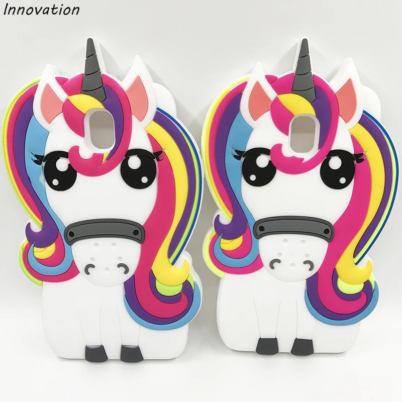 

Innovation 3D Unicorn Horse Case For Samsung Galaxy S8 Plus S6 S7 Edge Soft Silicone Cover J2 J5 J7 Prime J3 2016 A3 A5 A7 2017