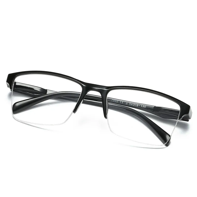 IBOODE Half Frame Reading Glasses Ultralight Reader Magnifier 0.25 0.5 0.75 1.0 1.25 1.5 1.75 2.0 2.25 2.75 3 3.25 3.5 3.75 4.0