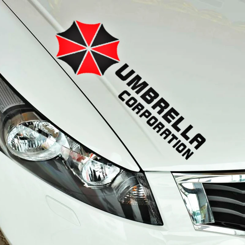 Etie 2 X Umbrella coration светоотражающие автомобильные наклейки и наклейки забавные аксессуары для Toyota ford, chevrolet, Volkswagen Golf Honda