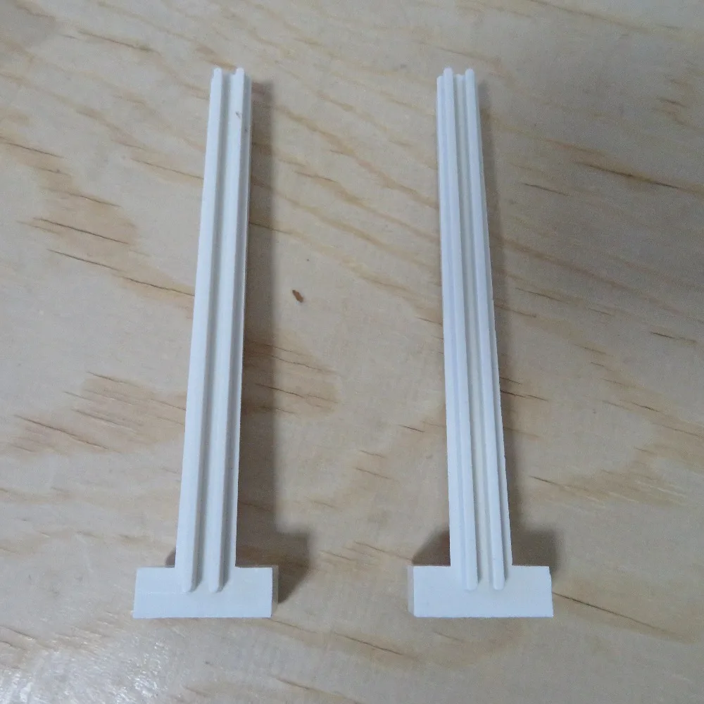 10pcs/lot vertical PCB Boards guide groov channel Slot track Support rail enclosure spacer fixing Guideways circuit board halter