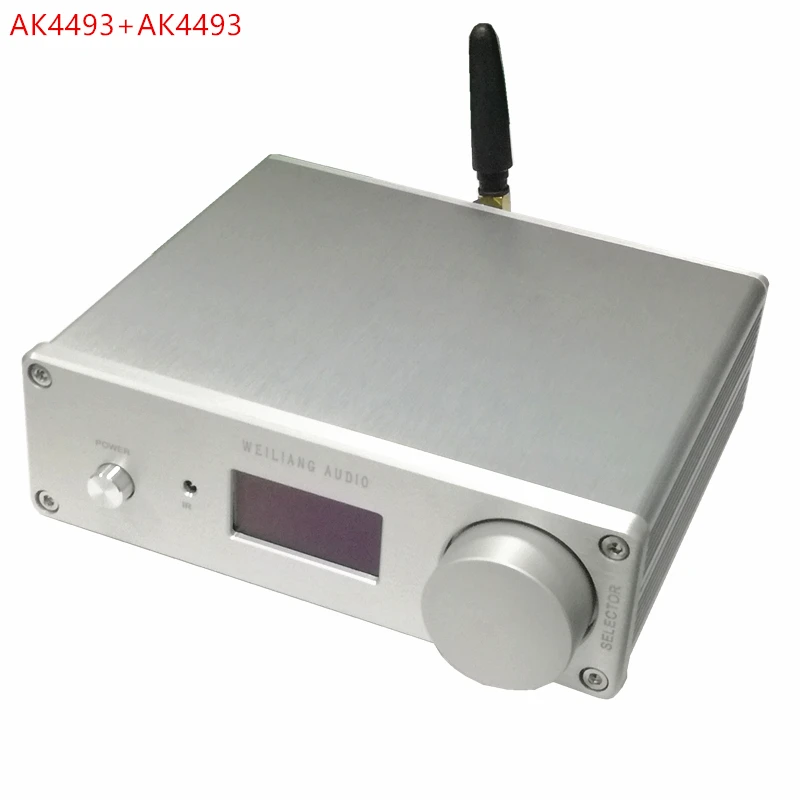 Двойной ak4493 * 2 dac bluetooth 5,0 поддержка оптический коаксиальный вход аудио декодер 192 кГц DSD RCA выход|Цифро-аналоговые преобразователи (ЦАП)|   | АлиЭкспресс