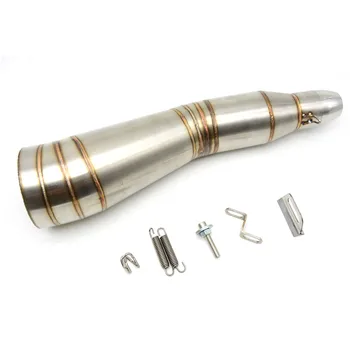 

36-51MM Universal Motorcycle Exhaust Carbon Motorbike Exhaust Pipes Bike Muffler For kawasaki ninja 650r er-6n/f versys 650 Z750
