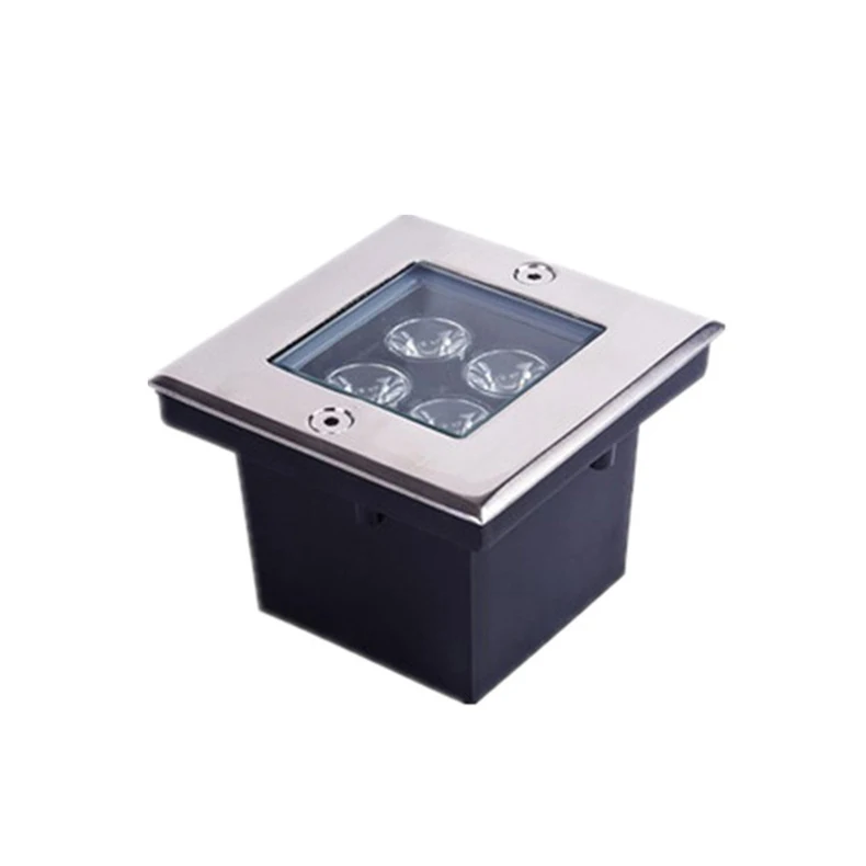 

Floor Recessed Light Underground Lamps AC85-265V 24V LED Buried Lights 3W 4W LED Outdoor Spot Ground Step Lamp Garden Lighting