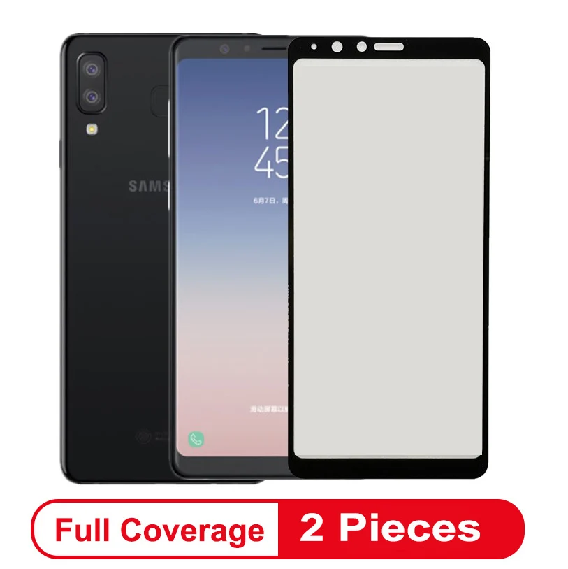 

9H Premium Tempered Glass for Samsung Galaxy A8 Star Full Coverage Screen Protector Protective Film for Samsung A8 Star A9 Star