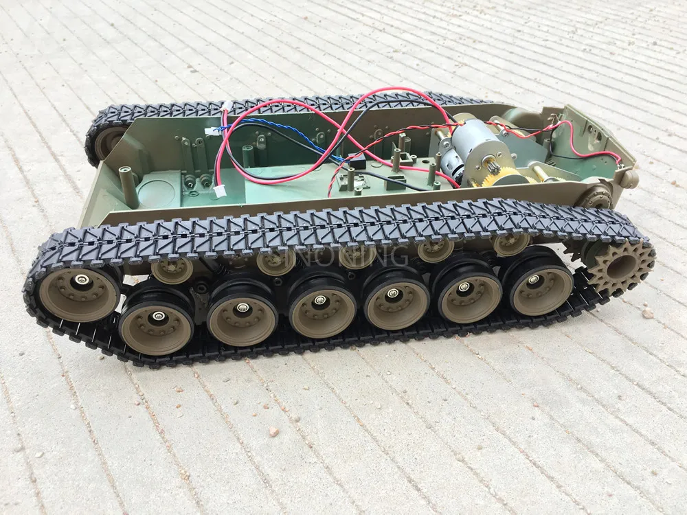  Supper big Robot Tank Chassis Crawler Smart robot platform henglong 3838 large damping suspension S - 32895017006