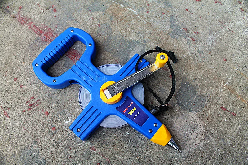 Simiut 30 meters 50 meters of portable type steel tape inserted type