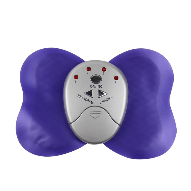 butterfly electric massager pads therapy vibrator shock body ABS muscle
