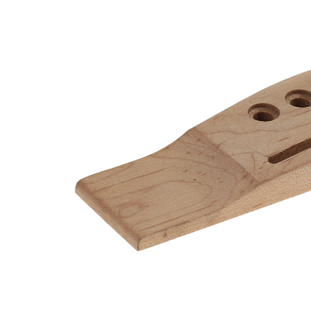 Tooyful Acoustic Guitar Rosewood Bridge W/ Maple Bridge Musical Instrument Accessory Left Handed Guitar Bridge 