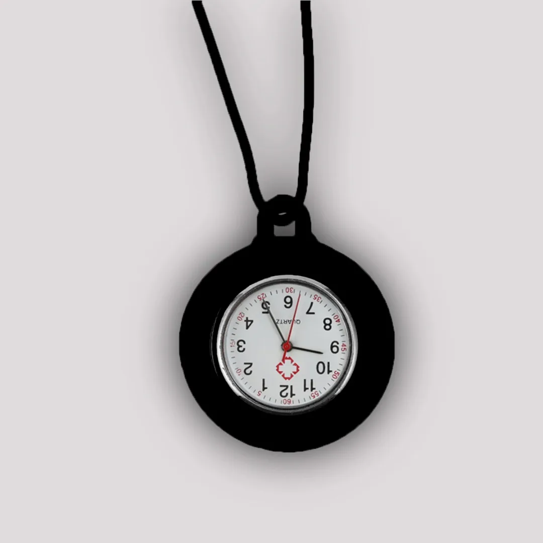 Новые медсестры часы доктор портативный Fob часы подвесной ремень силиконовые медицинские часы для медсестры кварцевые часы
