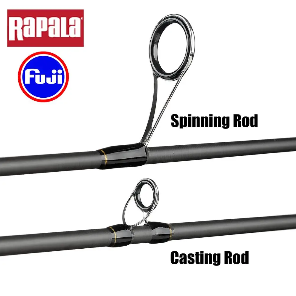 Рыболовное спиннинговое удилище Rapala 2 сегмента класс M ML 1 98 м 13 м|lure blanks|rod noselure spoon |