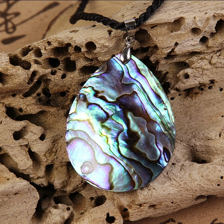 ZCD 2017 618+++Shell Pendant Necklace abalone natural seashells male